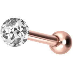 Titan Ohrpiercing mit Innengewinde EPOXY-KUGEL