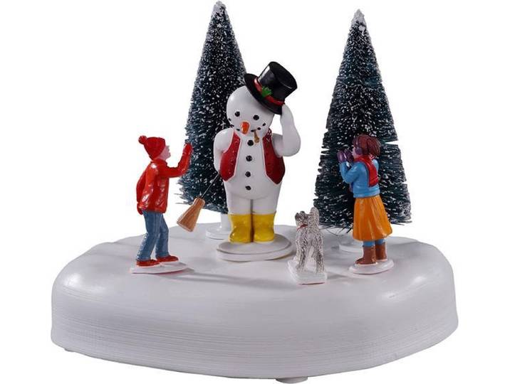 Lemax - 'Frosty Says \ Hi!\ ' - Figuur met animatie - Exclusief adapter (werkt ook op batterijen)