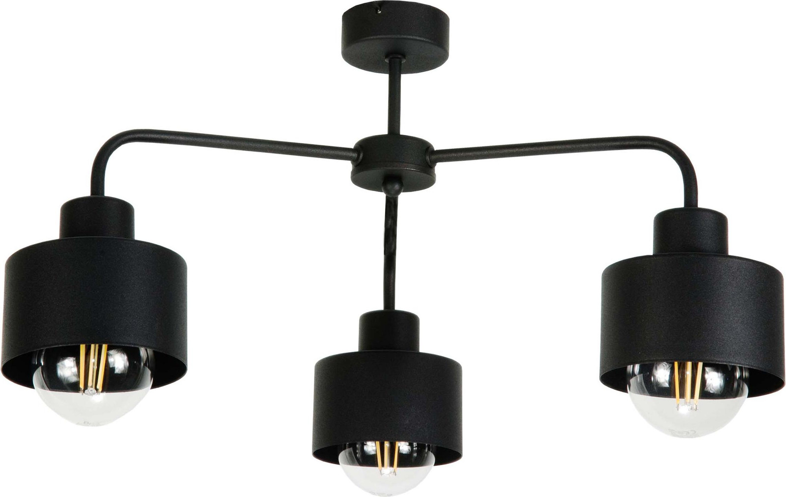 Edylit Industriële plafondlamp HIGS 14-20, zwart