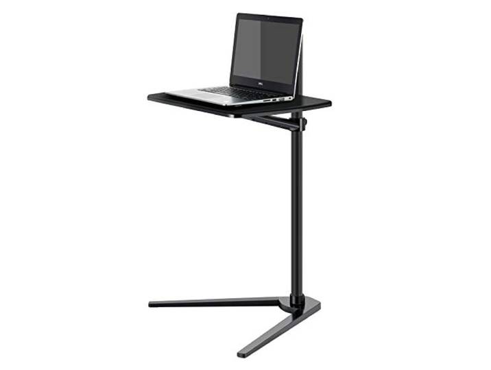 Thingy Club Beistelltisch für Bett oder Sofa, höhenverstellbarer Laptoptisch Schwarz- Black Board