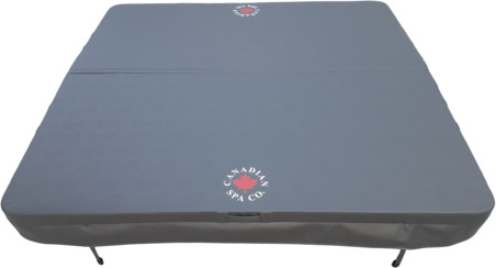 DELUXE Canadian Spa Whirlpool Isolierabdeckung - verschiedene Größen erhältlich, 223 x 223 / Grau
