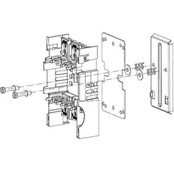 ABB DR-XLP00-2R Befestigung für Doppel-DIN-Schiene für XLP00 1SEP407897R0001