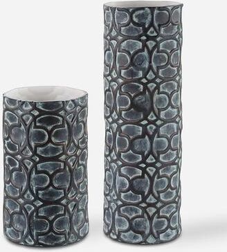 Uttermost Baltra Bronze Patina Vases (Set of 2)