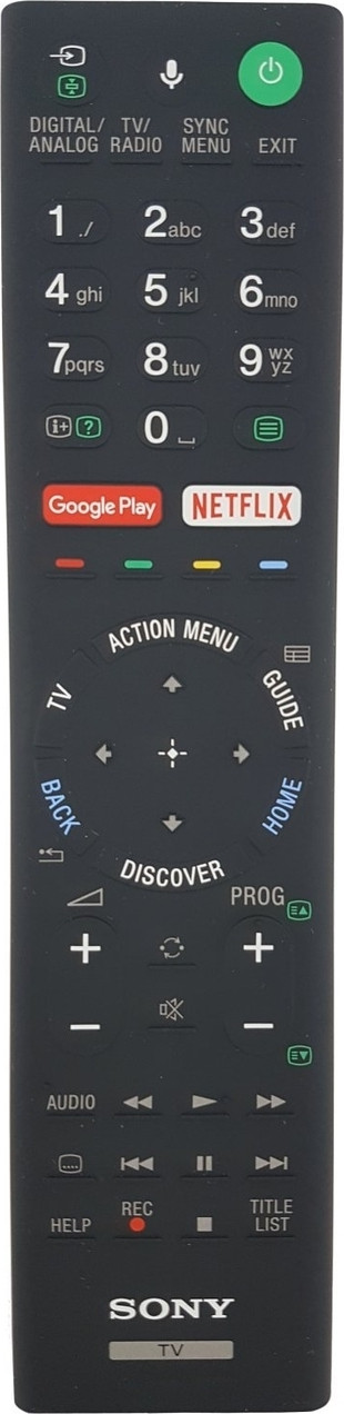 Sony RMF-TX200E universele afstandsbediening