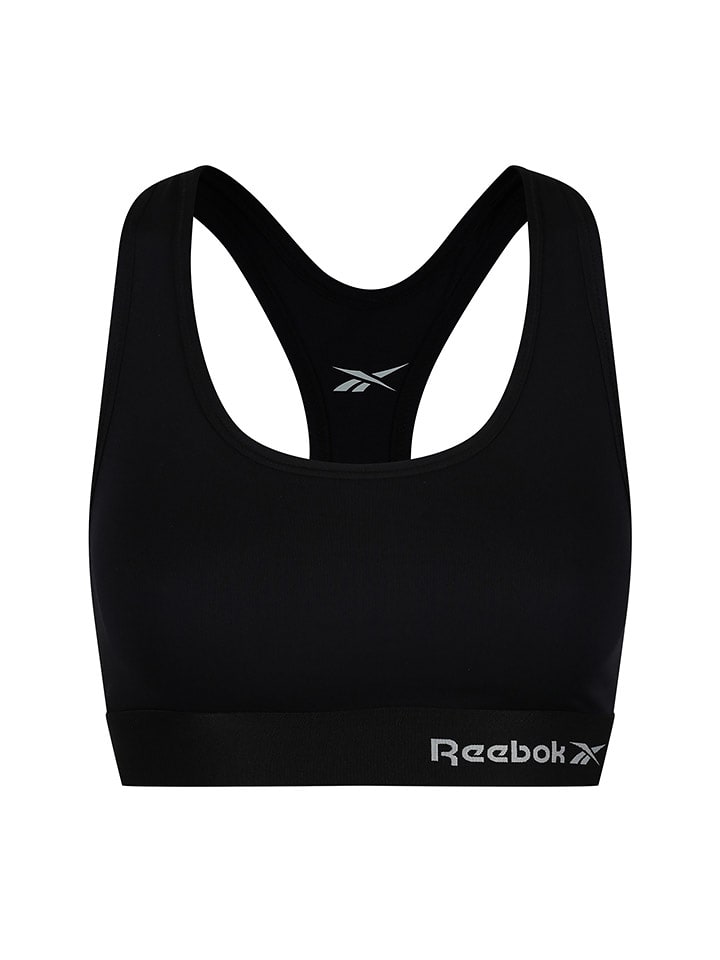 Reebok Sport-BH "Steffi" in Schwarz - S