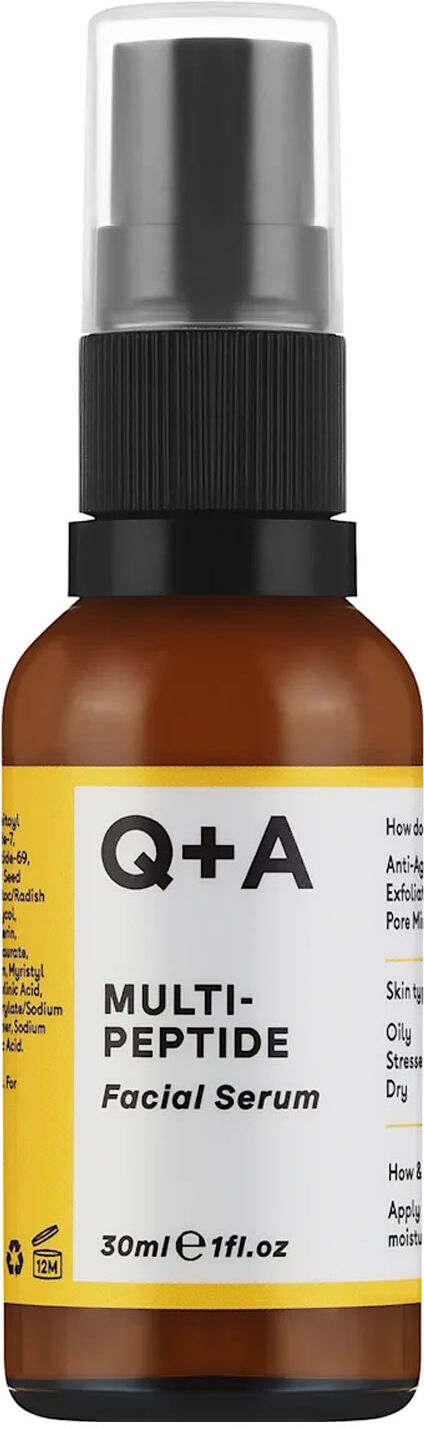 Q+A Multi-Peptide Facial Serum 30ml