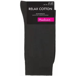 Hudson Relax Cotton Socke 3er Pack | 47-48 (IV) | Marine (HU-0337)