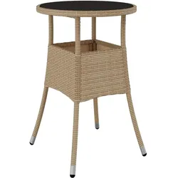 vidaXL, Gartentisch + Balkontisch, Oltonon (60 x 60 x 75 cm)