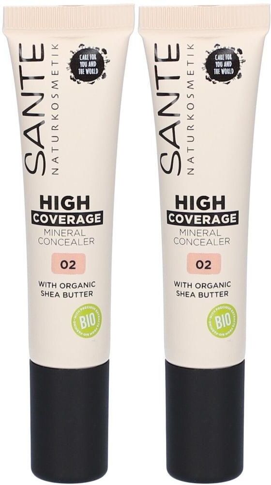 SANTE High Coverage Mineral Cream Concealer 02 2x 2x12 ml