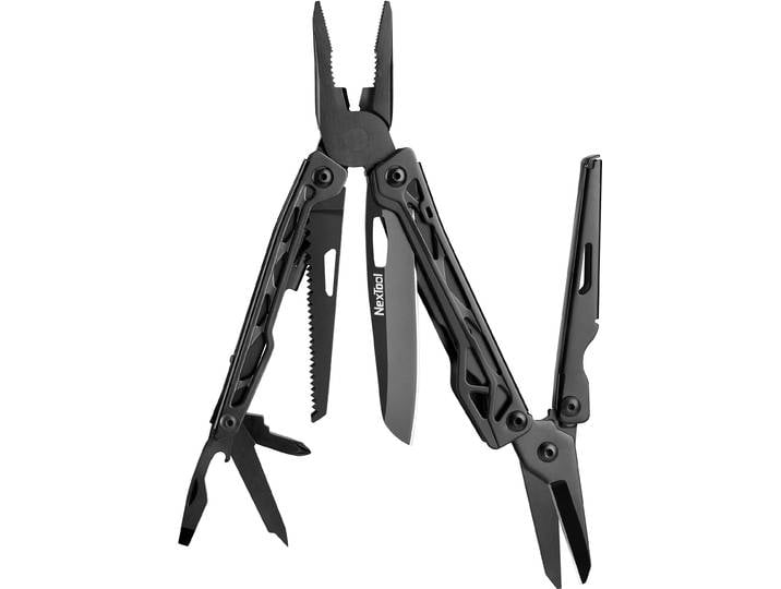 Outil multifonction 11 en 1 NexTool Black Knight + étui de ceinture