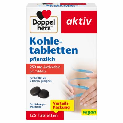 Queisser Pharma GmbH & Co. KG DOPPELHERZ Kohletabletten 125 St 19946116
