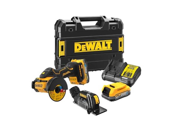 Dewalt - Meuleuse 76 mm XR 18V 1.7Ah Li-Ion Brushless - DCS438E2T-QW