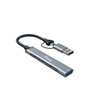 Equip USB-C3.2-Hub->3xUSB-C/USB-A+USB-A Adapt.10Gbps Hub 4-Port (128969)