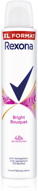 Rexona Bright Bouquet Compressed Antiperspirant spray 200 ml
