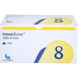 Novofine Nadeln 0.30x8 Mm 30G 100 ST