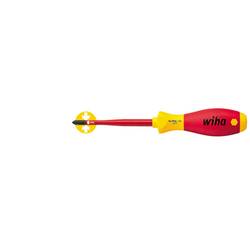 Wiha PlusMinus Schraubendreh.SL/PH1 SoftFinish-slimFix VDE1000V VDE Plus/minus-Schraubendreher Größe (Schraubendreher) SL/PH 1 Klingenlänge: 80 mm 35502