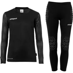 Uhlsport, Jungen, Sportshirt, Torwart-Sets REACTION GOALKEEPER SET JUNIOR (116), Schwarz