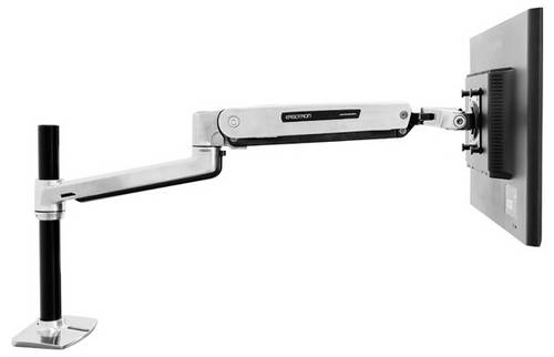 Ergotron LX Sit Stand, Desk Mount LCD Arm, Polish Monitor-Tischhalterung 1 Display(s)