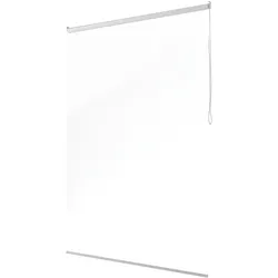 KS Handel 24 Basic Duschrollo Duschvorhang PEVA Transparent 130x240 cm