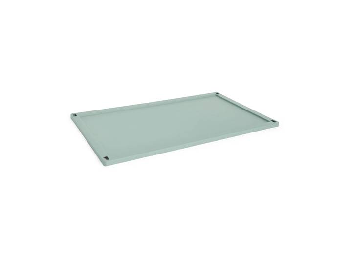 HAY Colour Crate lock plastic x-large Sage green