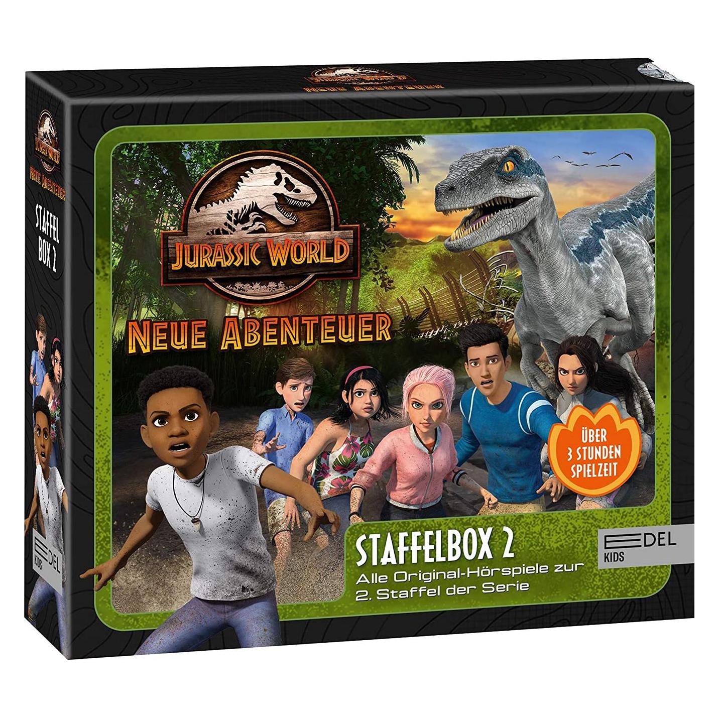 Edel:Kids Jurassic World - Neue Abenteuer Staffelbox 2 (F4-6) (Jurassic World-Neue Abenteuer) (0215651KID)