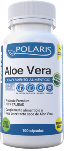 Polaris Aloe Vera 500 mg 100 Capsules