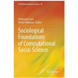 Sociological Foundations of Computational Social Science, Fachbücher von Hiroki Takikawa, Yoshimichi Sato
