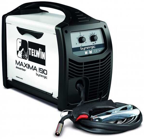 Inverter-Drahtschweißgerät Telwin Maxima 190 Synergic - für MIG-MAG, FLUX, BRAZING
