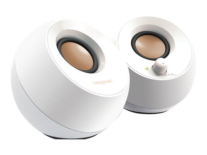 Creative Labs Creative Pebble - Lautsprecher - für PC - 4.4 Watt (Gesamt) 51MF1680AA001