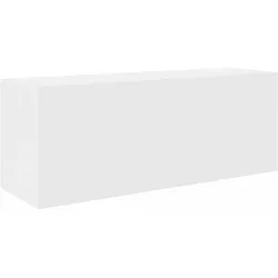 vidaXL Bad-Wandschrank Weiß 80x25x30 cm Holzwerkstoff