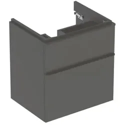 Geberit Smyle Square Waschtisch-Unterschrank 500352JK1 58,4x61,7x47cm, lava matt, 2 Schubladen