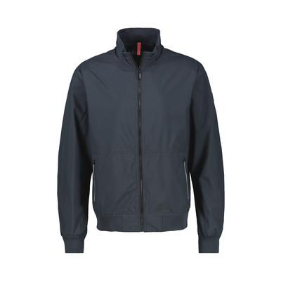 Blouson LERROS "Blouson leicht gefüttert in GROSSEN GRÖSSEN", Herren, Gr. 4XL, blau (blau night), 100% Polyester, Jacken Blouson, Herren Blouson in Übergröße, Wasser- und windabweisend, Atmungsaktiv