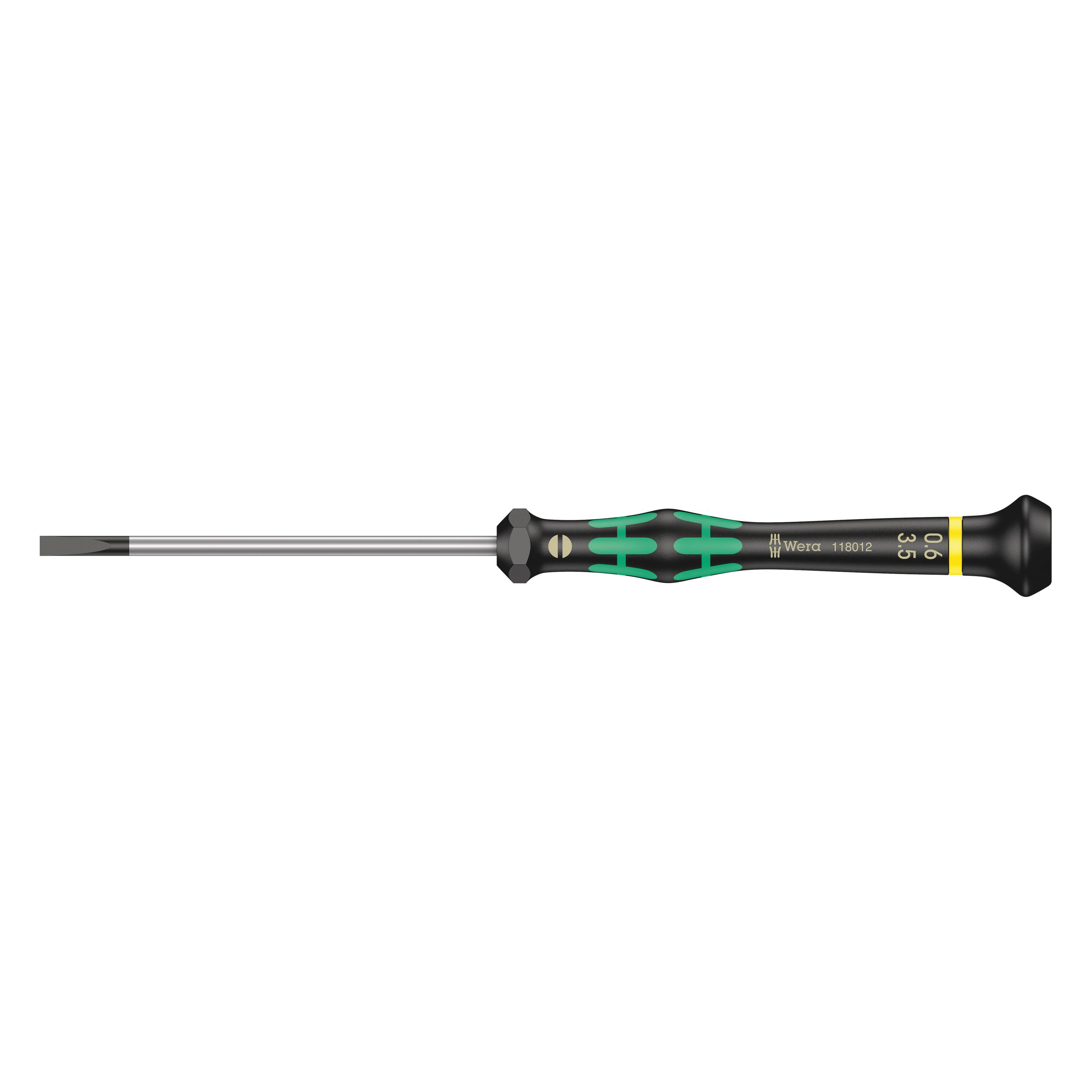 Wera 2035 0,60 x 3,5 x 80 mm (Schlitzschrauben) (5118012001)