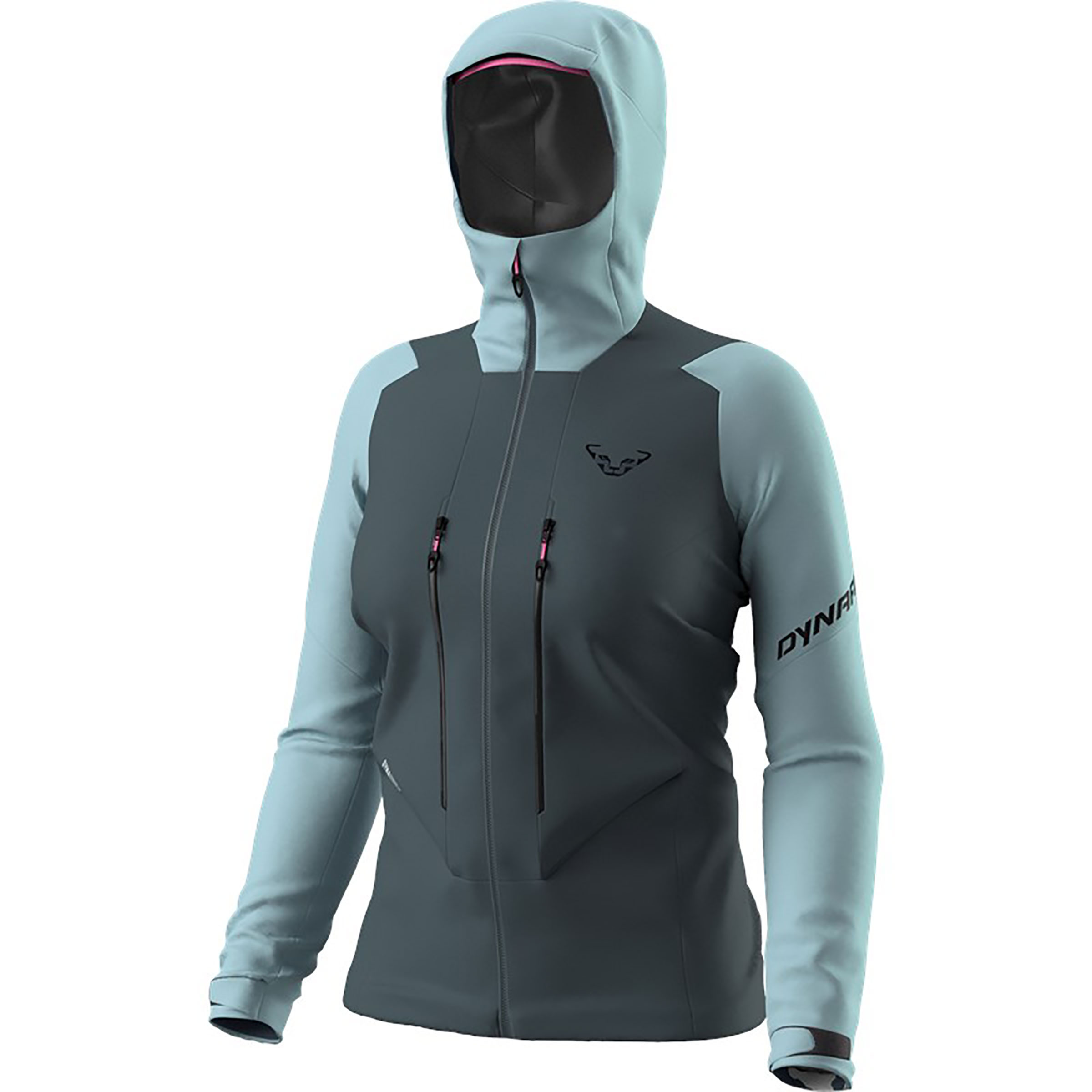 Dynafit Blacklight 3l Damen Regenjacke grau Größe S Trekking Klein verpackbar Wasserabweisend