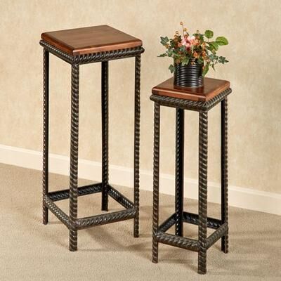 Touch of Class Waylon Nesting Tables Honey Maple Set of Two, Set of Two, Honey Maple