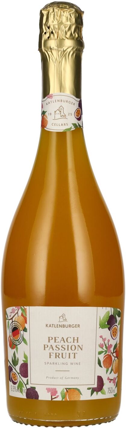 Katlenburger Sparkling Wine Peach & Passion Fruit 6,9% Vol. 0,75l