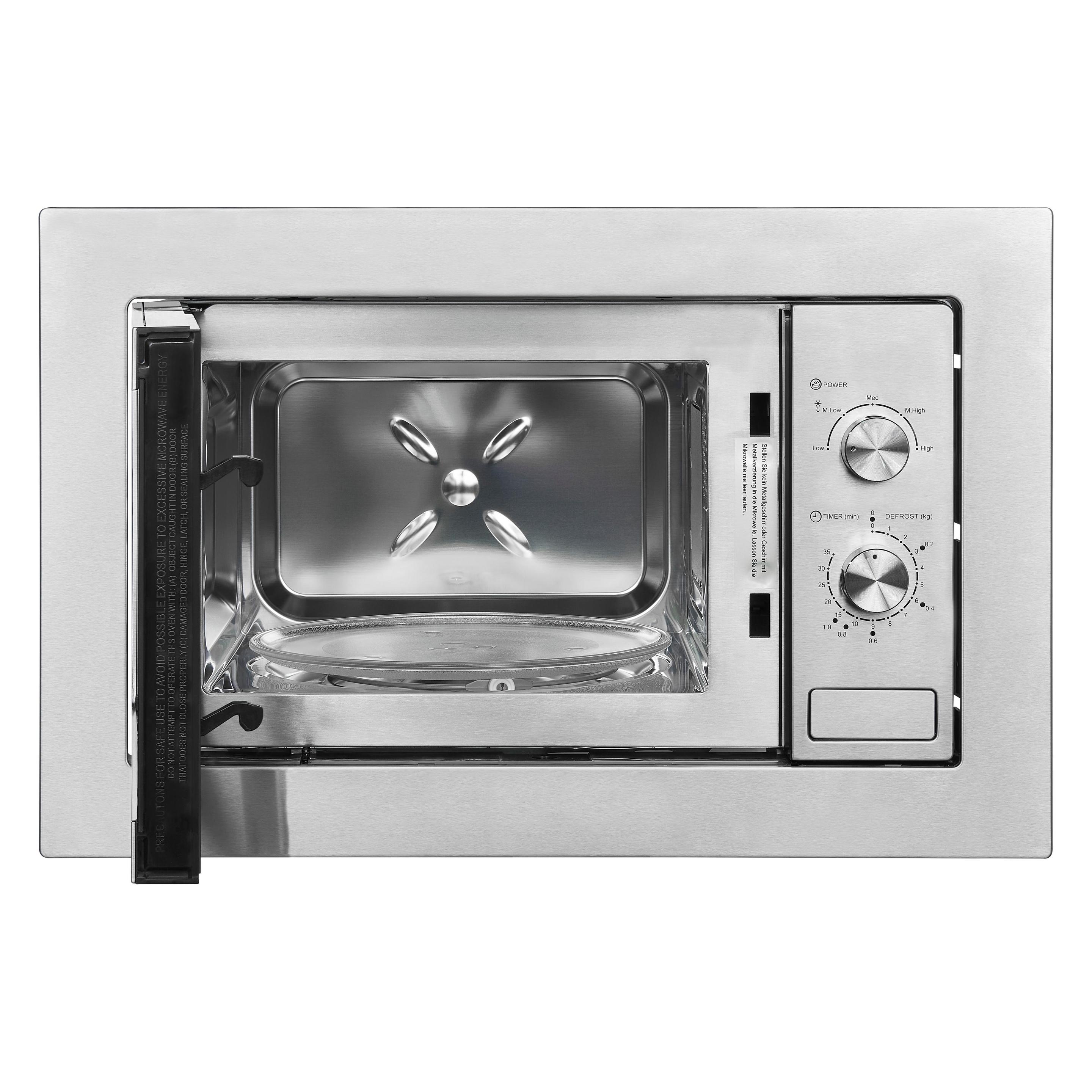Exquisit Einbaumikrowelle EMW10-020 inox Manuell (20 l) (815312000)