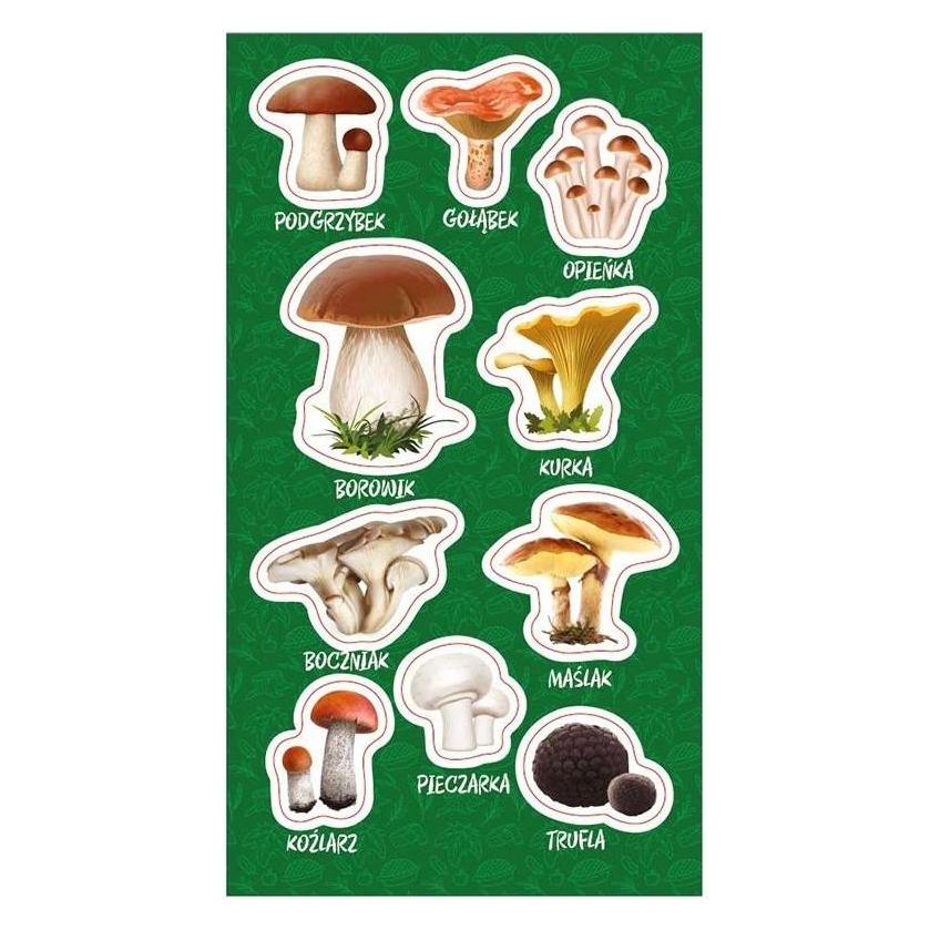 Ranok Aufkleber mit essbaren Pilzen (10 Sticker) (48985193)