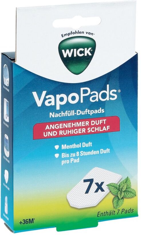Wick Vapopads 7 Menthol Pads Wh7