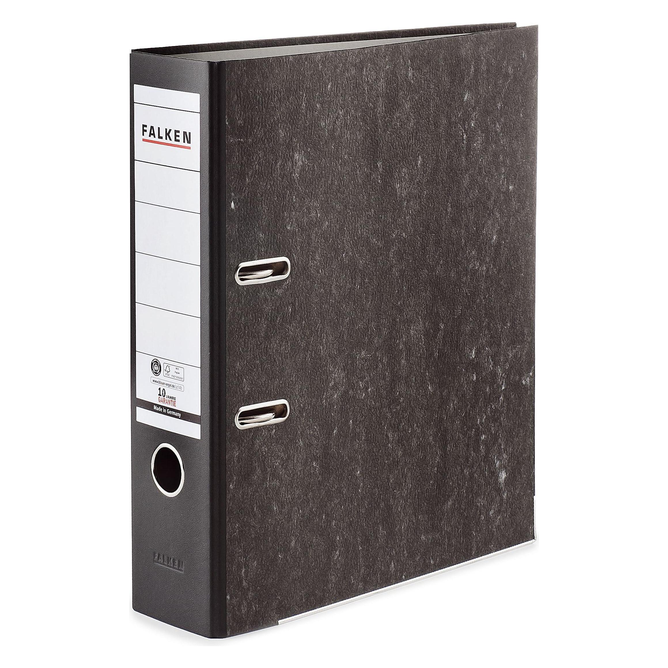 Falken Ordner Wolkenmarmor (A4, 80 mm, 1 Stk.) (80024136)