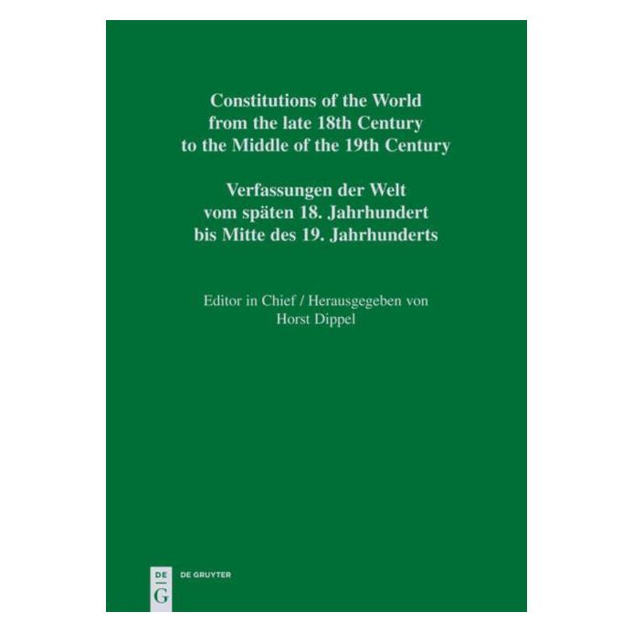 De Gruyter Constitutional Documents of France, Cor (Französisch, Hardcover, Jörg Luther, Olivier Vernier, Stéphane Caporal) (66440451)