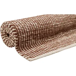 ESPRIT Handweb-Teppich Gobi ESP-7112-04 rotbraun beige 80x150