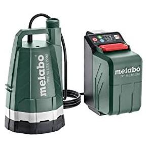 Metabo TPF 18 LTX 2200 (Gartenpumpe, Kellerpumpe, Klarwasserpumpe, Regenfasspumpe) (601729850)