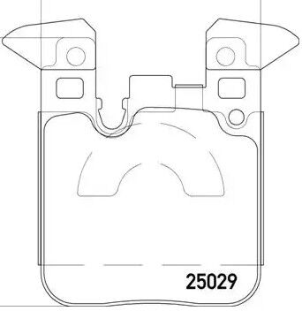 VAICO V20-3128 Brake pad set