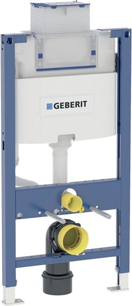 Geberit Duofix Omega élément de toilette mural 111030001 hauteur 98cm, commande supérieure/avant, avec réservoir encastré Omega 12 cm
