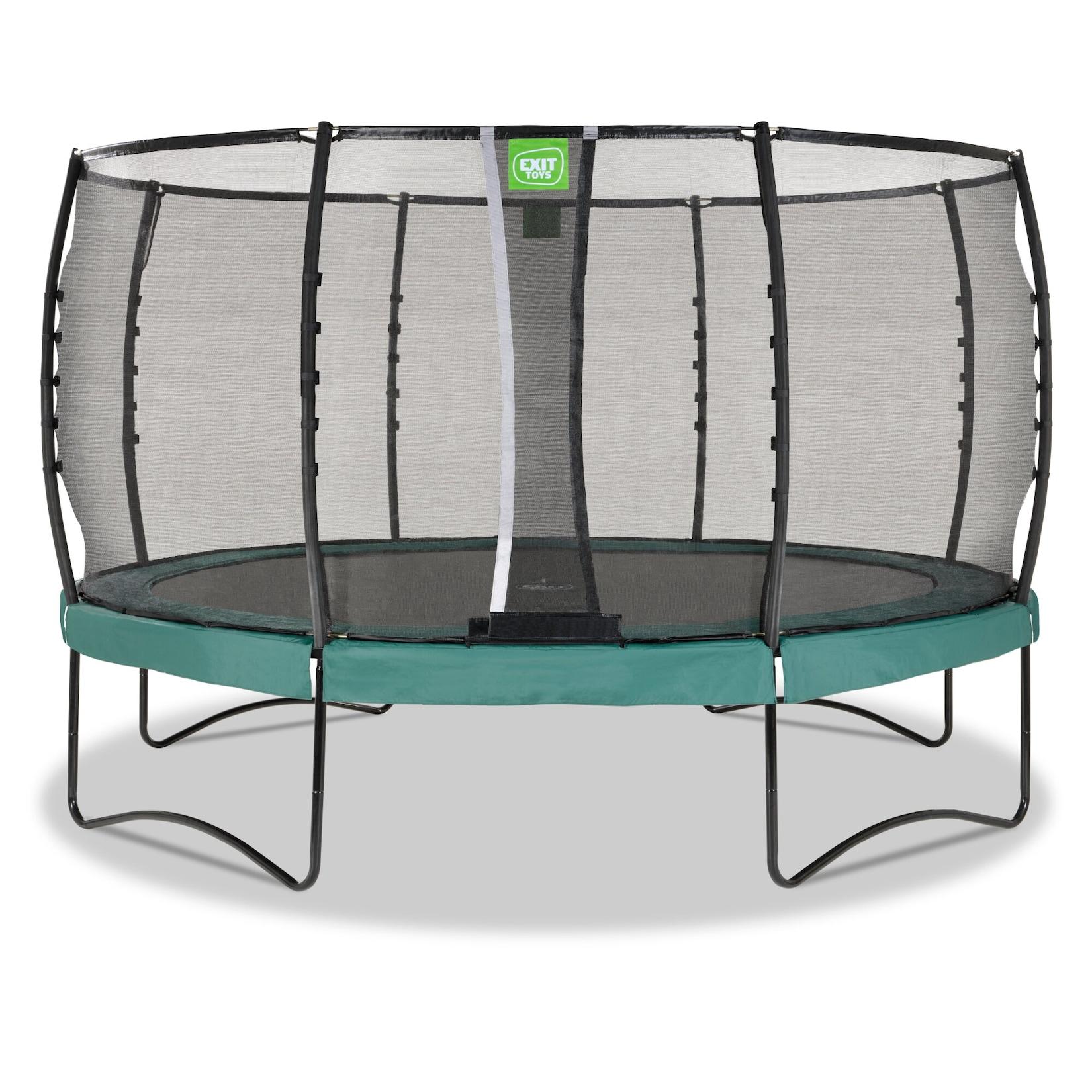 EXIT Allure Premium Trampolin ø427cm - grün