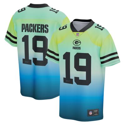 Footballtrikot FANATICS "Fanatics Trikot Green Bay Packers Gradient Foundation", Herren, Gr. M, bunt (mehrfarbig), 100% Polyester, Trikots