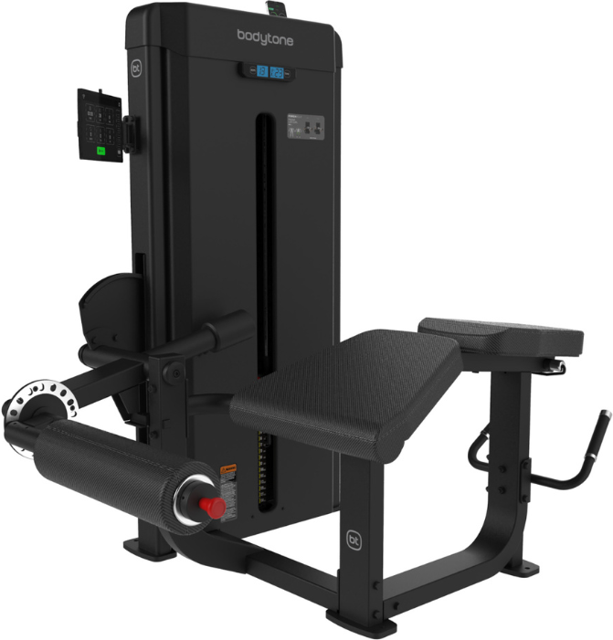 Máquina de musculación Bodytone Femoral tumbado 106 kg para trabalhar em conjunto os músculos femorales