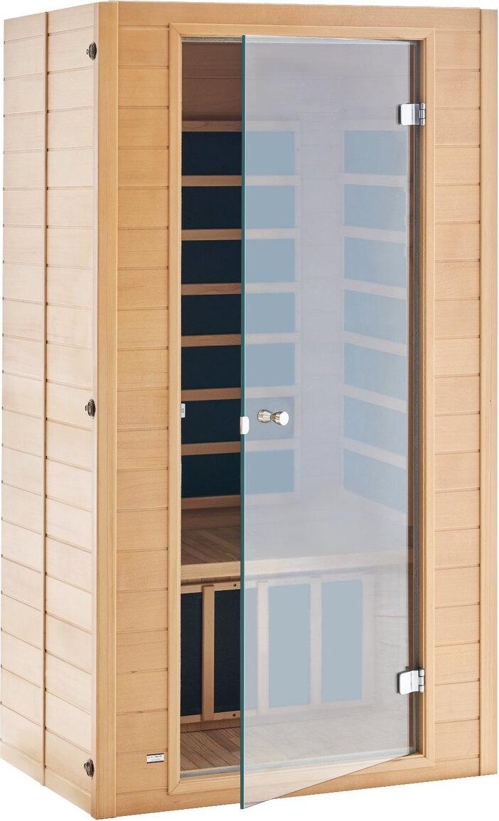 Far Infrared Wooden Sauna Room Home Spa for 1 to 2 Person 1400W