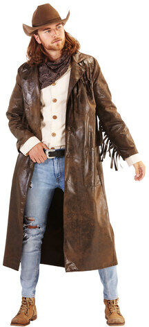 Mantel "Cowboy" für Herren, braun